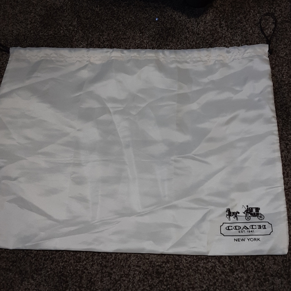Coach dust bag